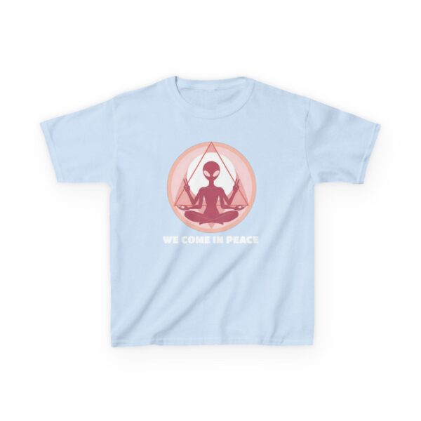 Zen Alien Kids T-Shirt — Cute Space Kid Graphic Tee