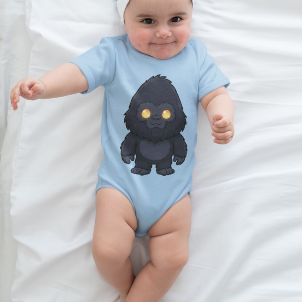 Infant Bodysuit — Cute Bigfoot Chibi Graphic Baby Onesie