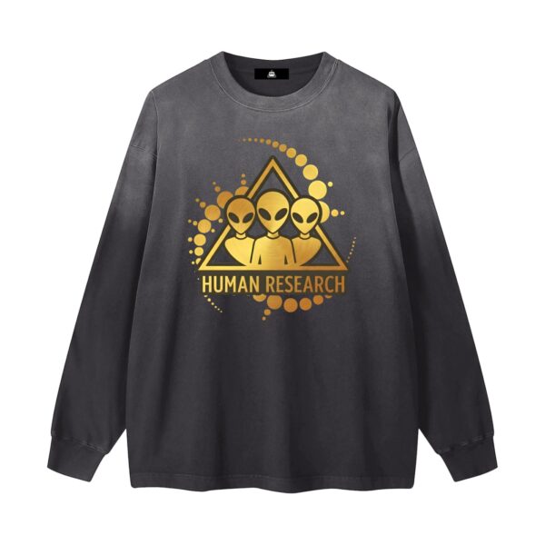 Gradient Washed Long Sleeve T-Shirt