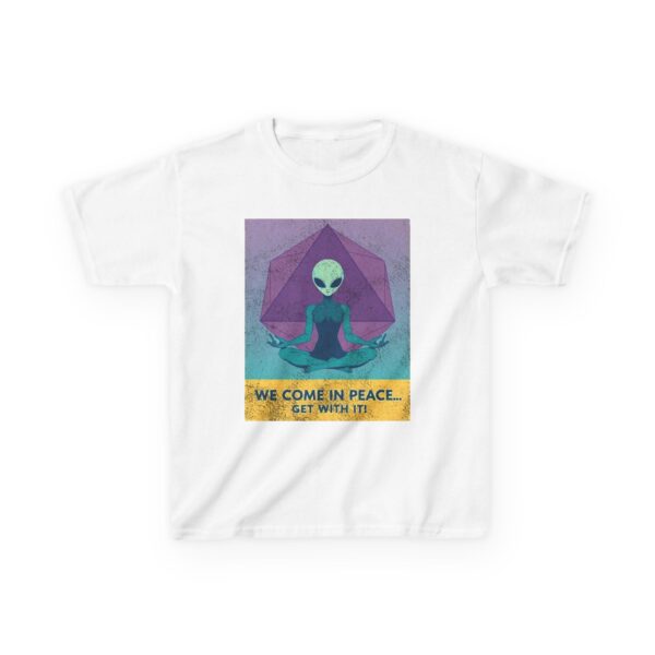 Peaceful Encounter Kids T-Shirt — Calm Wildlife Graphic Tee