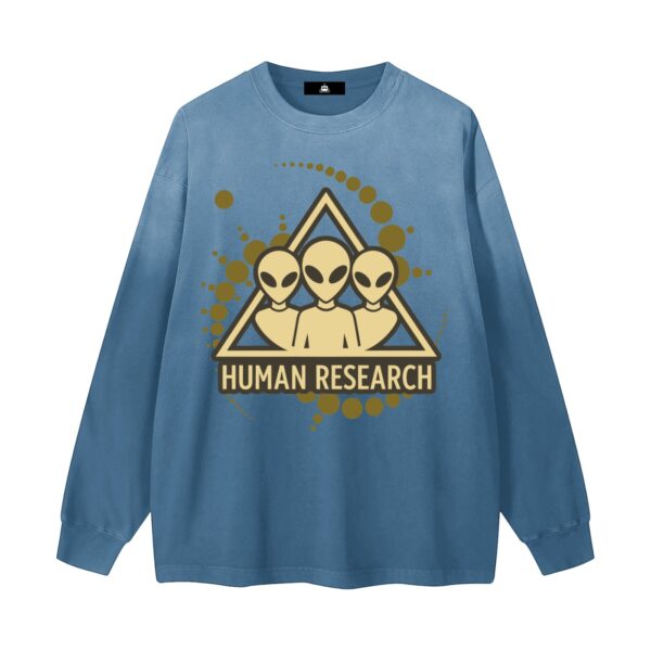 Gradient Washed Long Sleeve T-Shirt