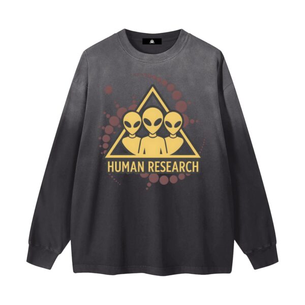 Gradient Washed Long Sleeve T-Shirt