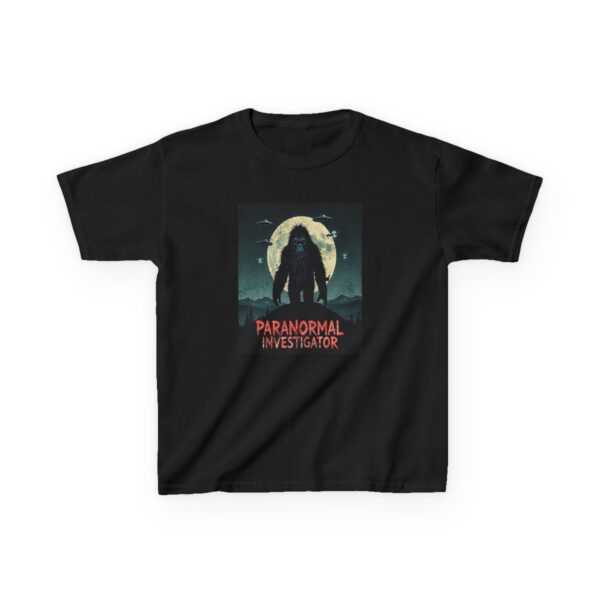 Paranormal Investigator Shirt - Sasquatch and UFO Cryptid Tee - Dark Aesthetic Streetwear
