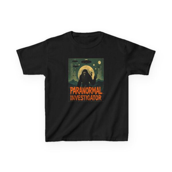 Paranormal Investigator Sasquatch Shirt - Young Believers Cryptid Tee