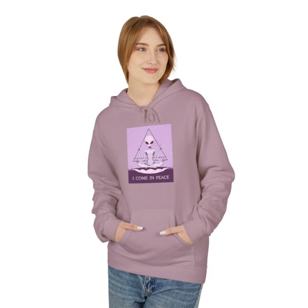 Alien Peace Hoodie — "I Come in Peace" Graphic Pullover