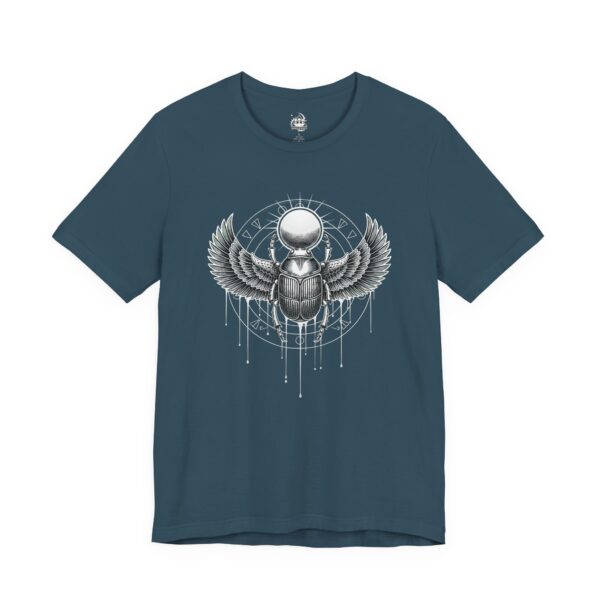 Scarab Wings Graphic Tee — Egyptian Scarab Beetle T-Shirt