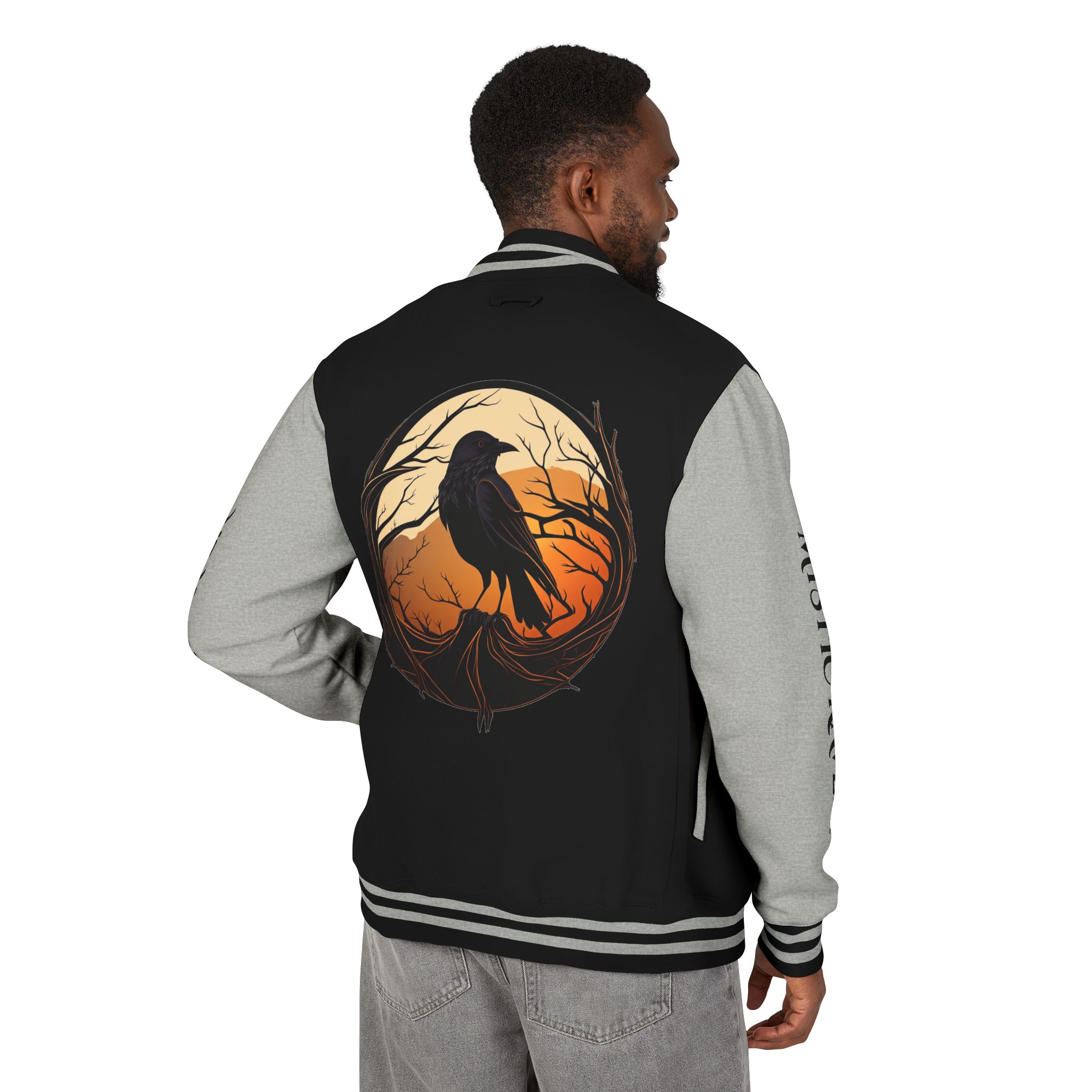 Raven Sunset Varsity Jacket - Image 16