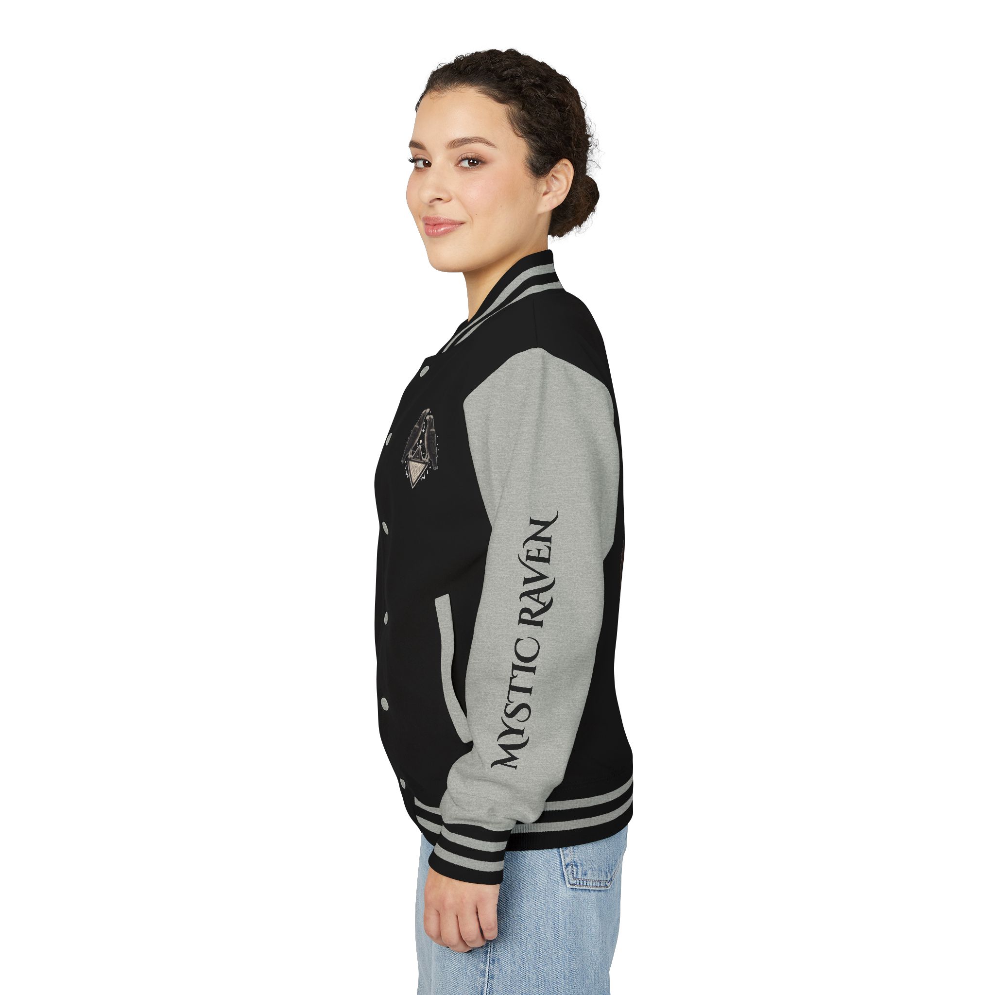 Raven Sunset Varsity Jacket - Image 14