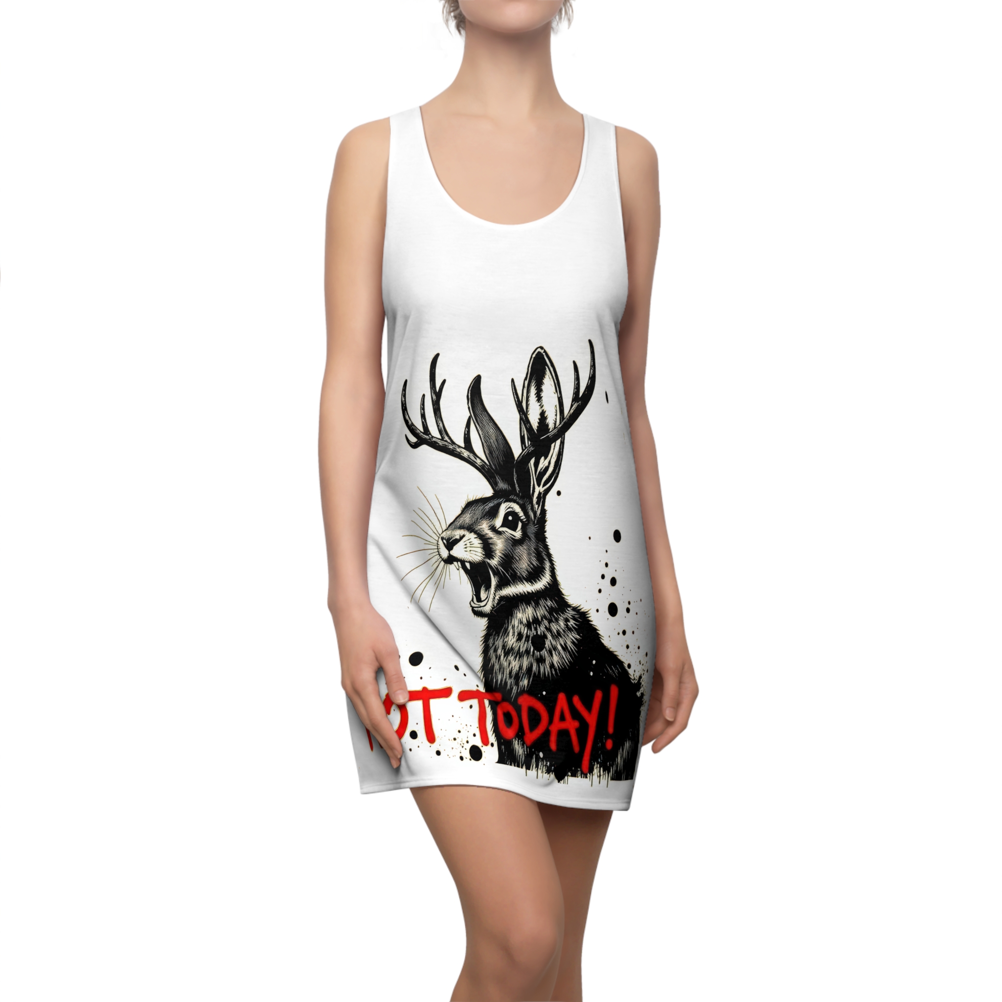 Not Today! Jackalope Racerback Dress