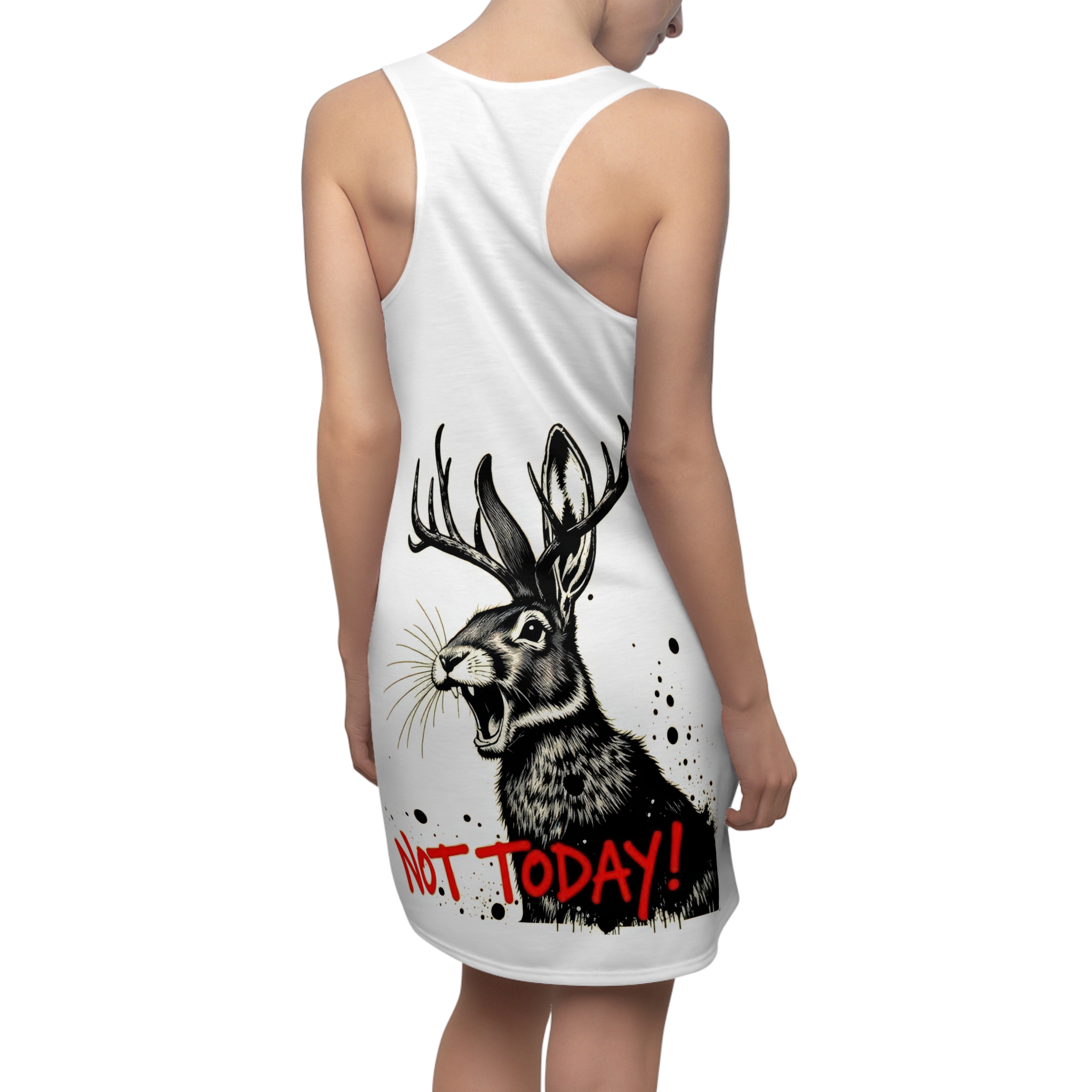 Not Today! Jackalope Racerback Dress - Image 7