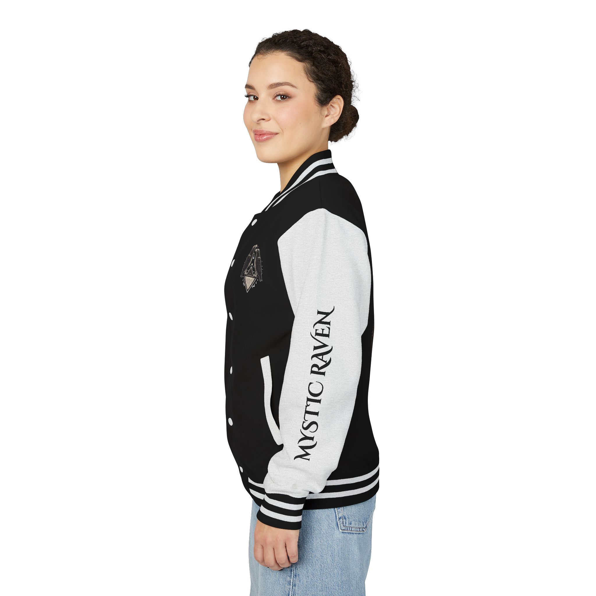 Raven Sunset Varsity Jacket - Image 5