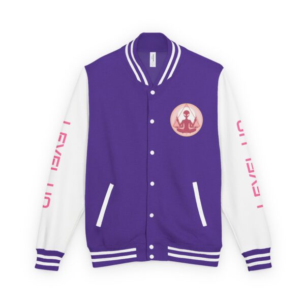 "I Come in Peace" Yogi Alien Varsity Jacket