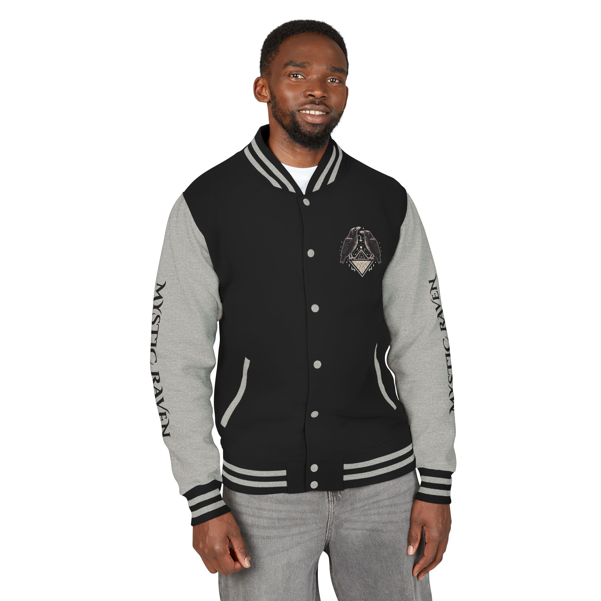 Raven Sunset Varsity Jacket - Image 15