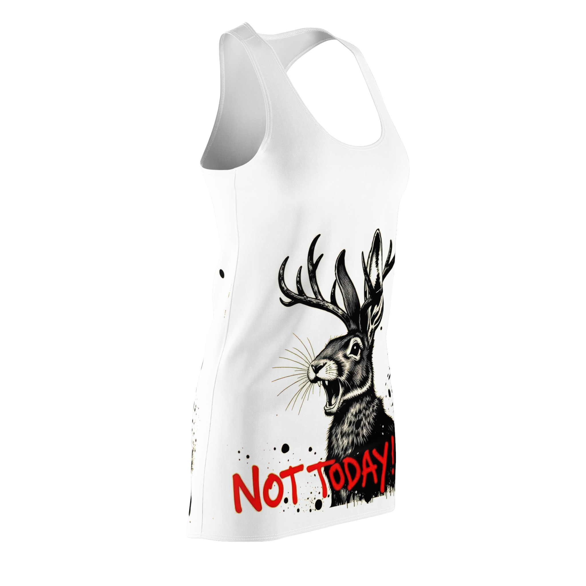 Not Today! Jackalope Racerback Dress - Image 4