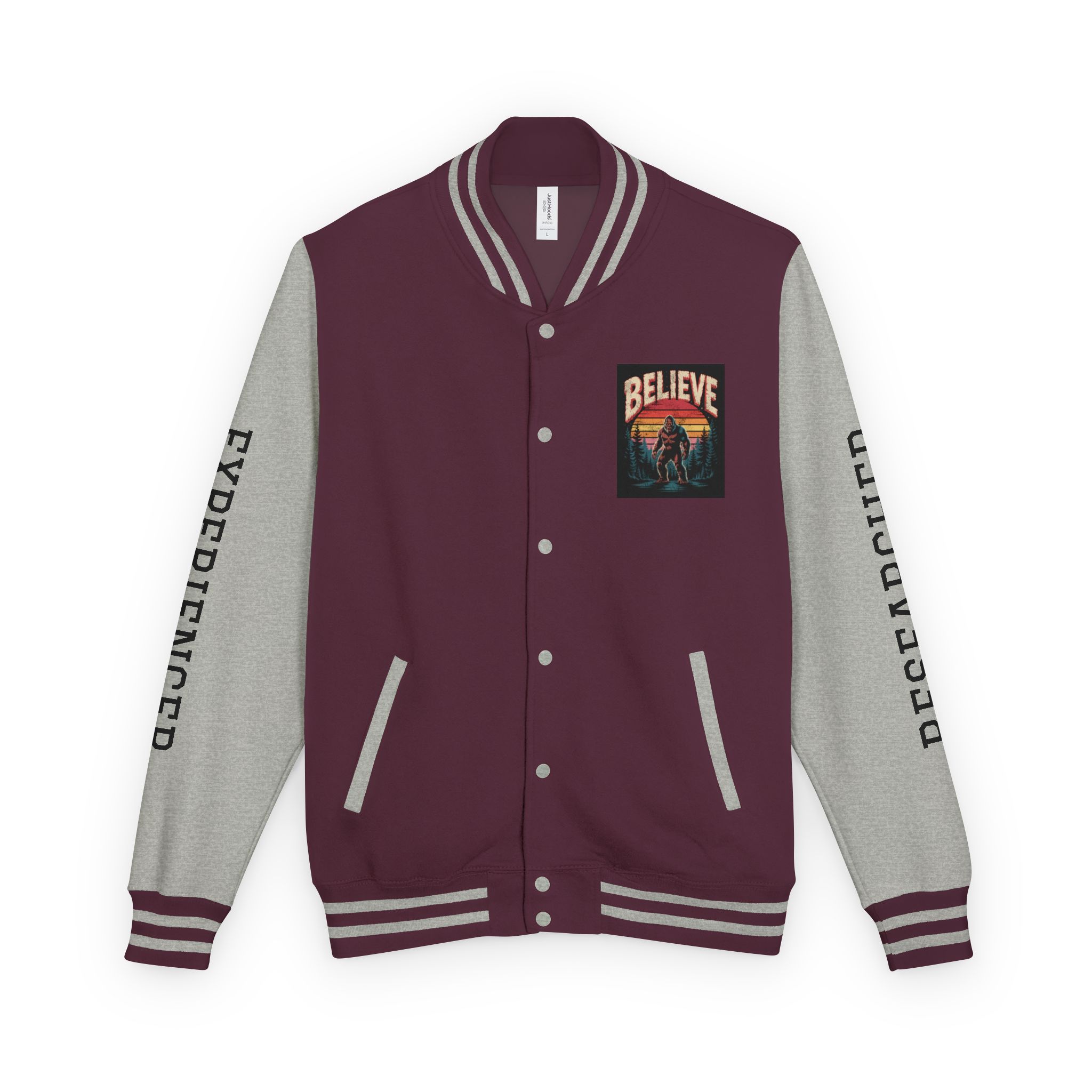 Bigfoot Believers Varsity Jacket - Image 9
