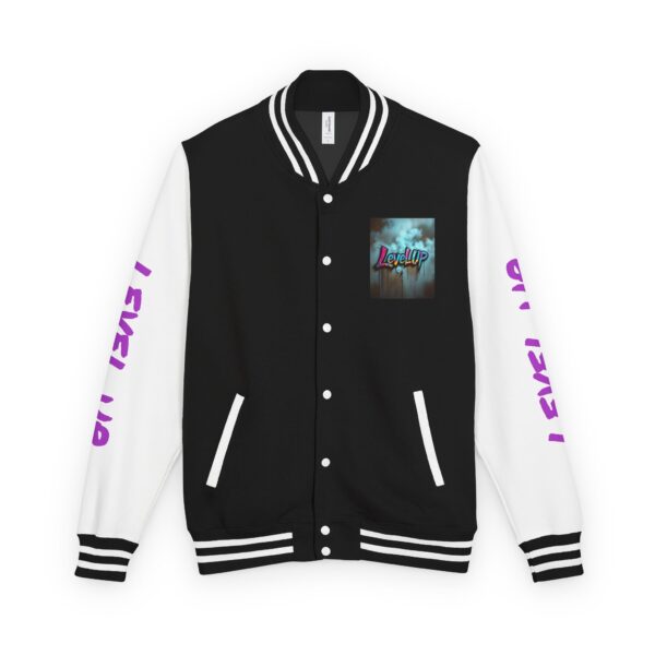 "Level Up" Streetwear Varsity Jacket