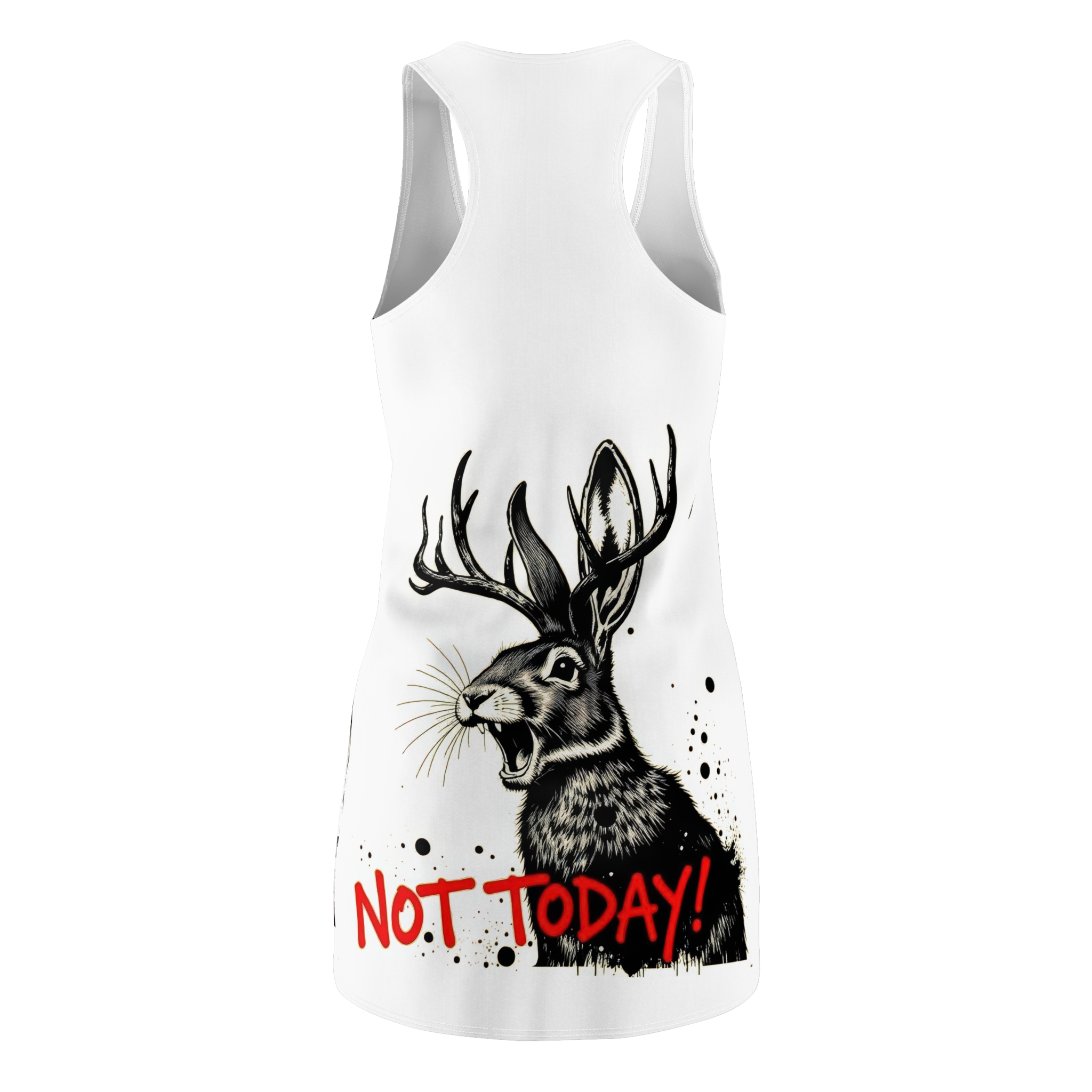 Not Today! Jackalope Racerback Dress - Image 3