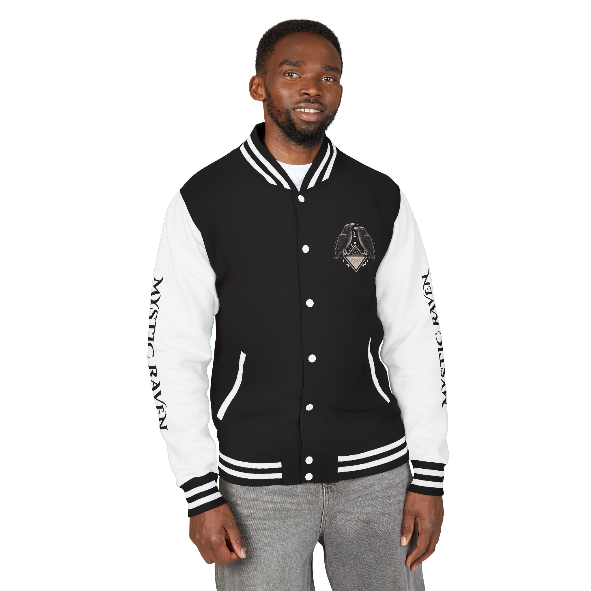 Raven Sunset Varsity Jacket - Image 6