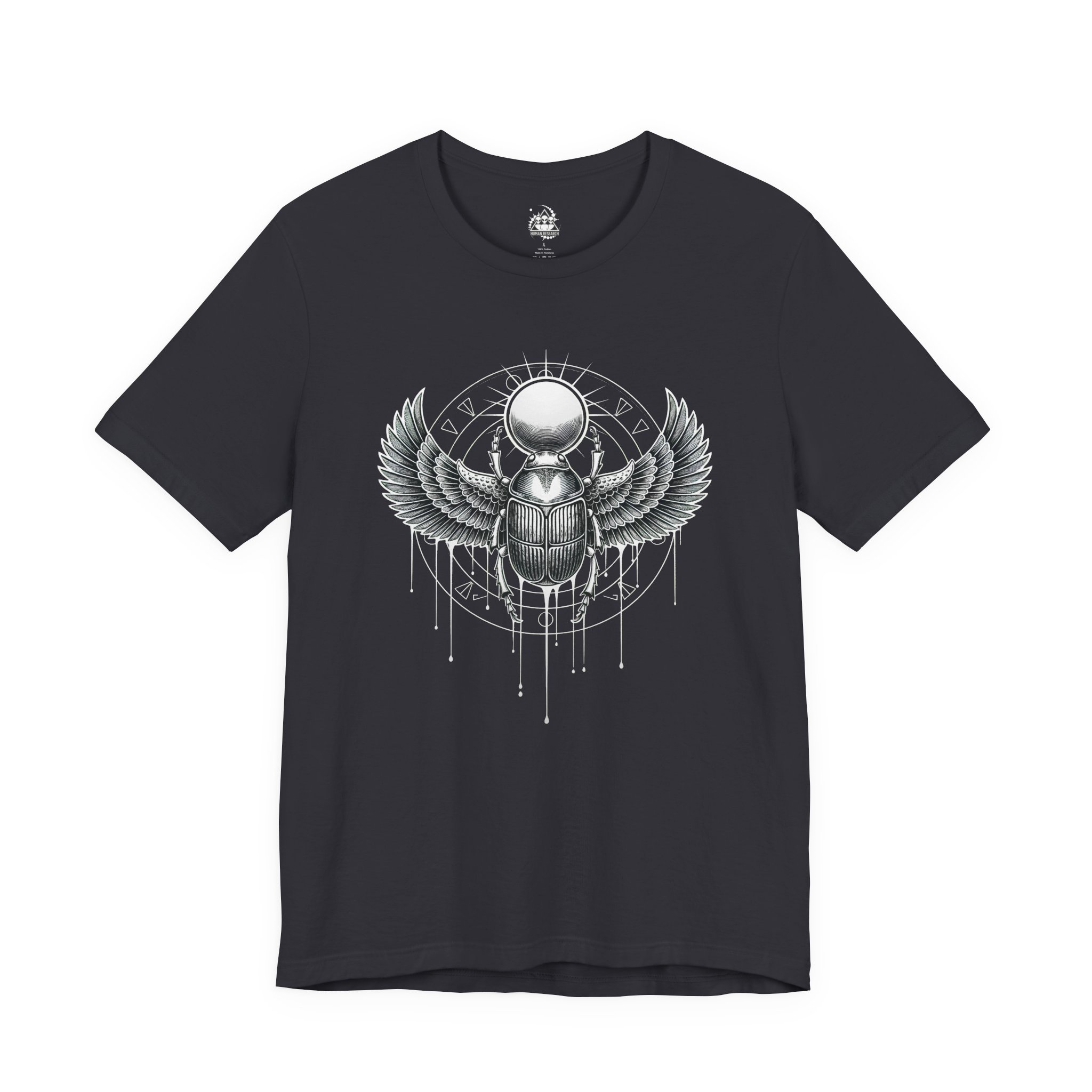 Scarab Wings Graphic Tee — Egyptian Scarab Beetle T-Shirt - Image 5