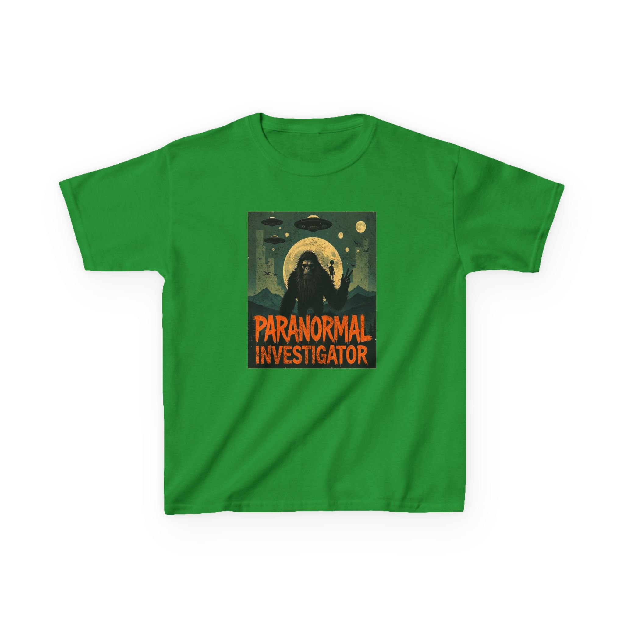 Paranormal Investigator Sasquatch Shirt - Young Believers Cryptid Tee - Image 16