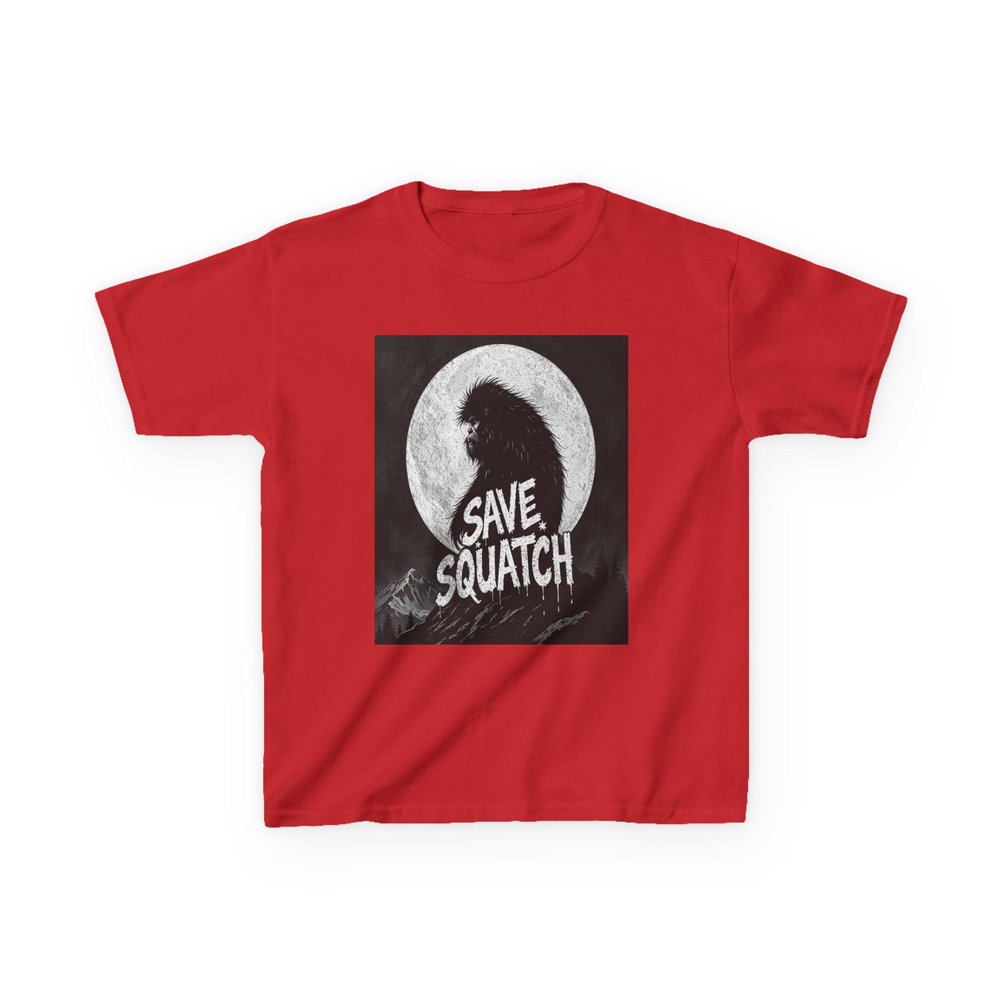 Save Squatch Kids T-Shirt - Image 33