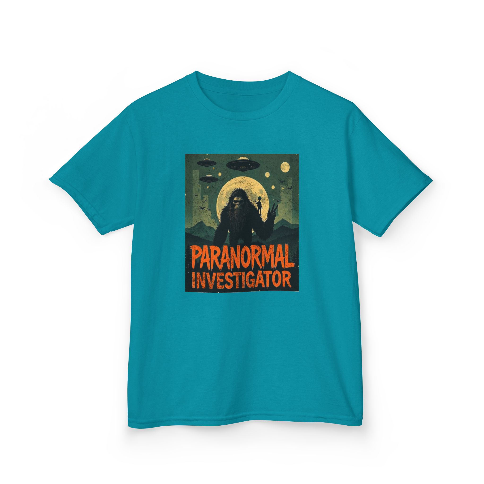 Paranormal Investigator Sasquatch Shirt - Young Believers Cryptid Tee - Image 19