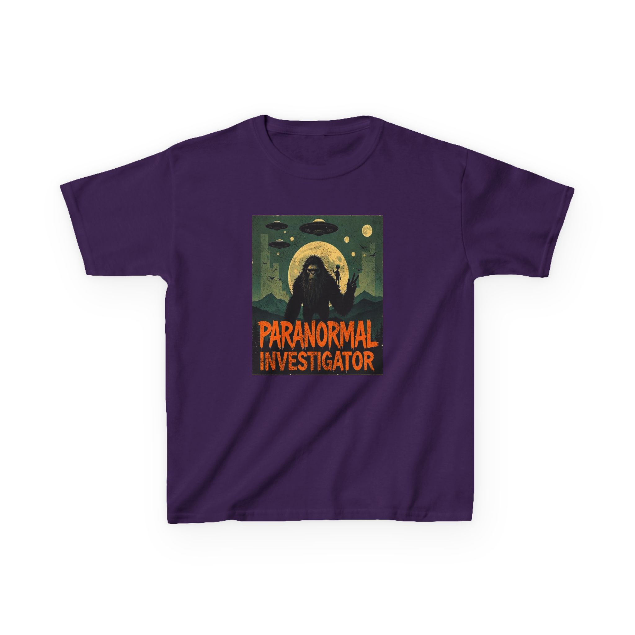 Paranormal Investigator Sasquatch Shirt - Young Believers Cryptid Tee - Image 32