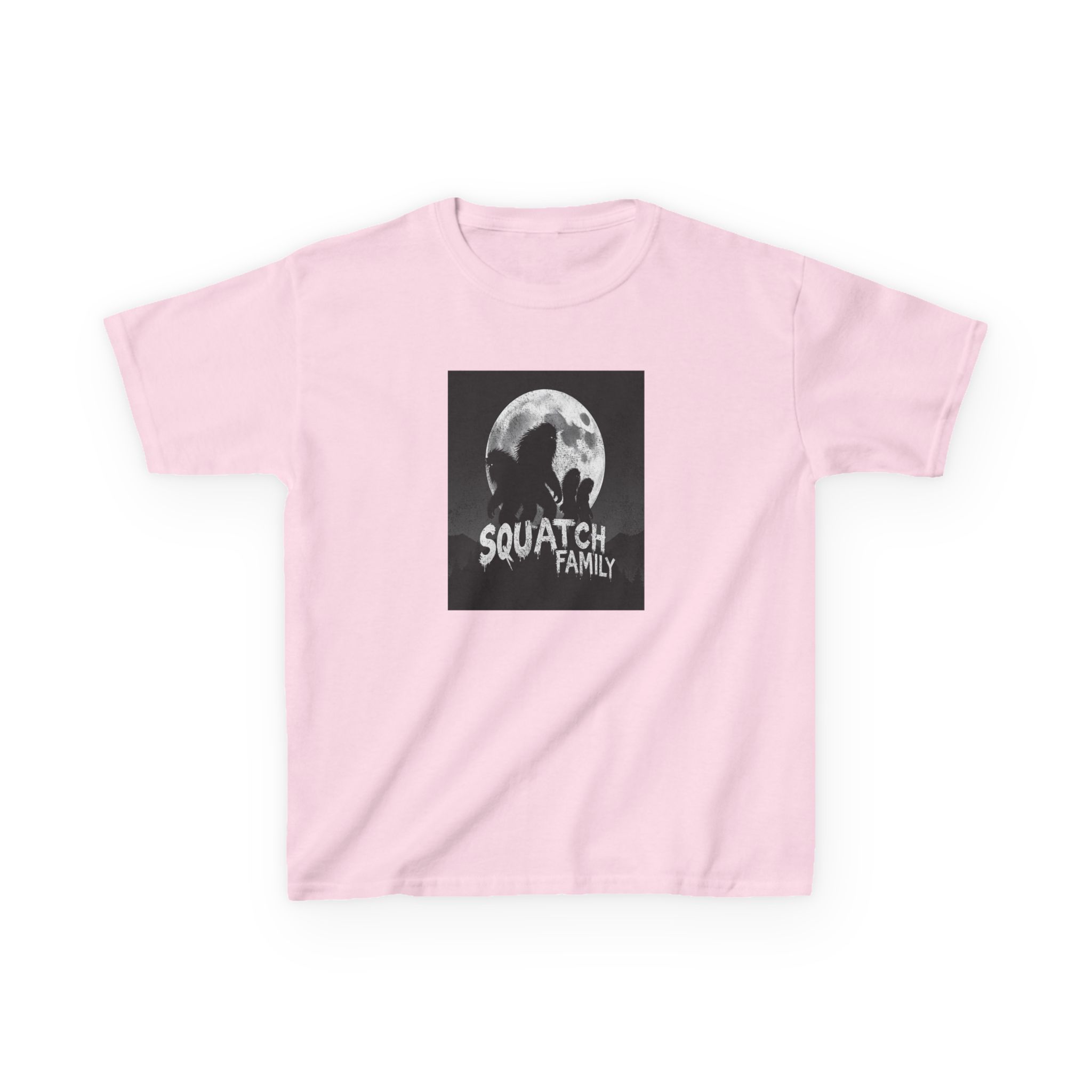 Squatch Family Kids Tee — Bigfoot Lover Kids T-Shirt - Image 31