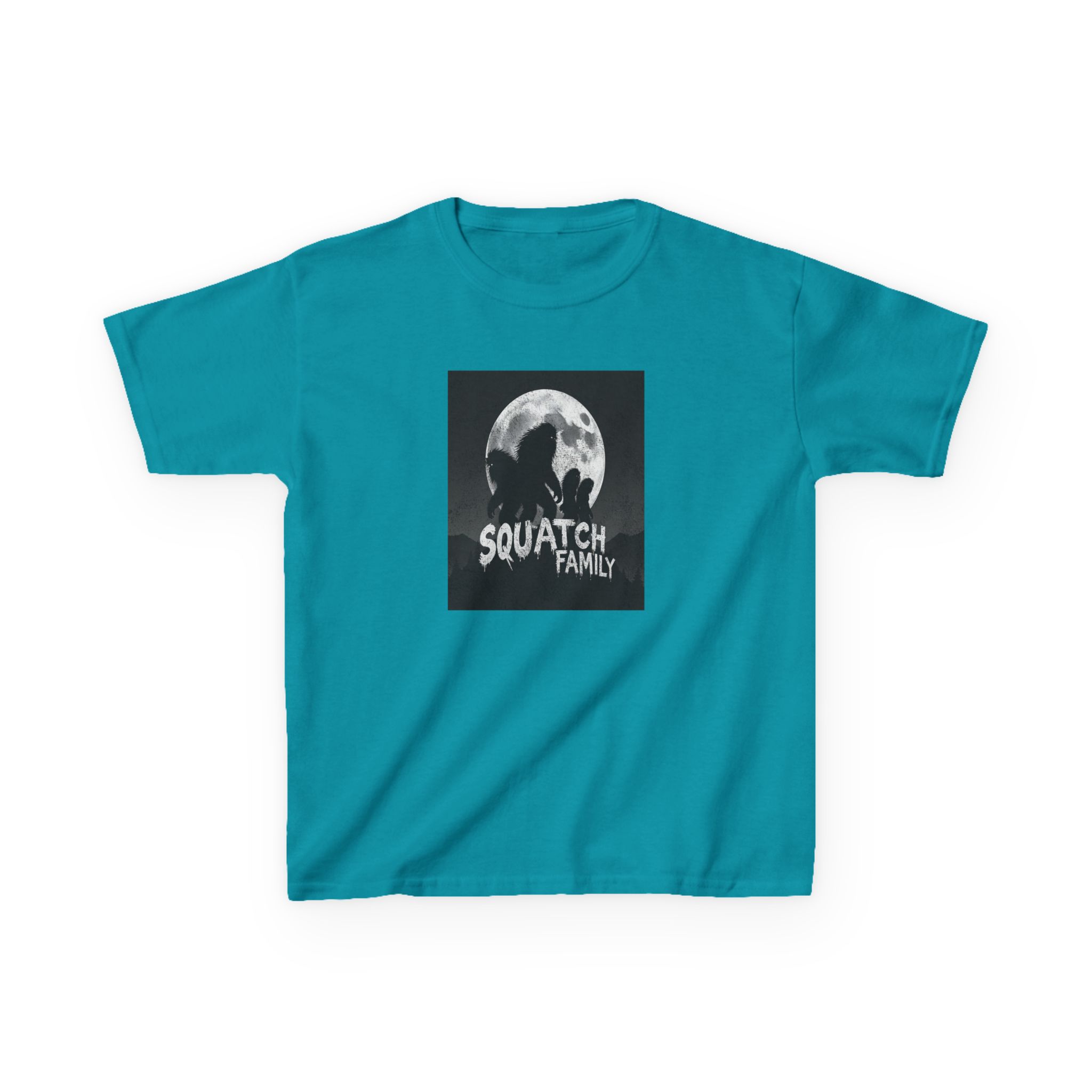 Squatch Family Kids Tee — Bigfoot Lover Kids T-Shirt - Image 15