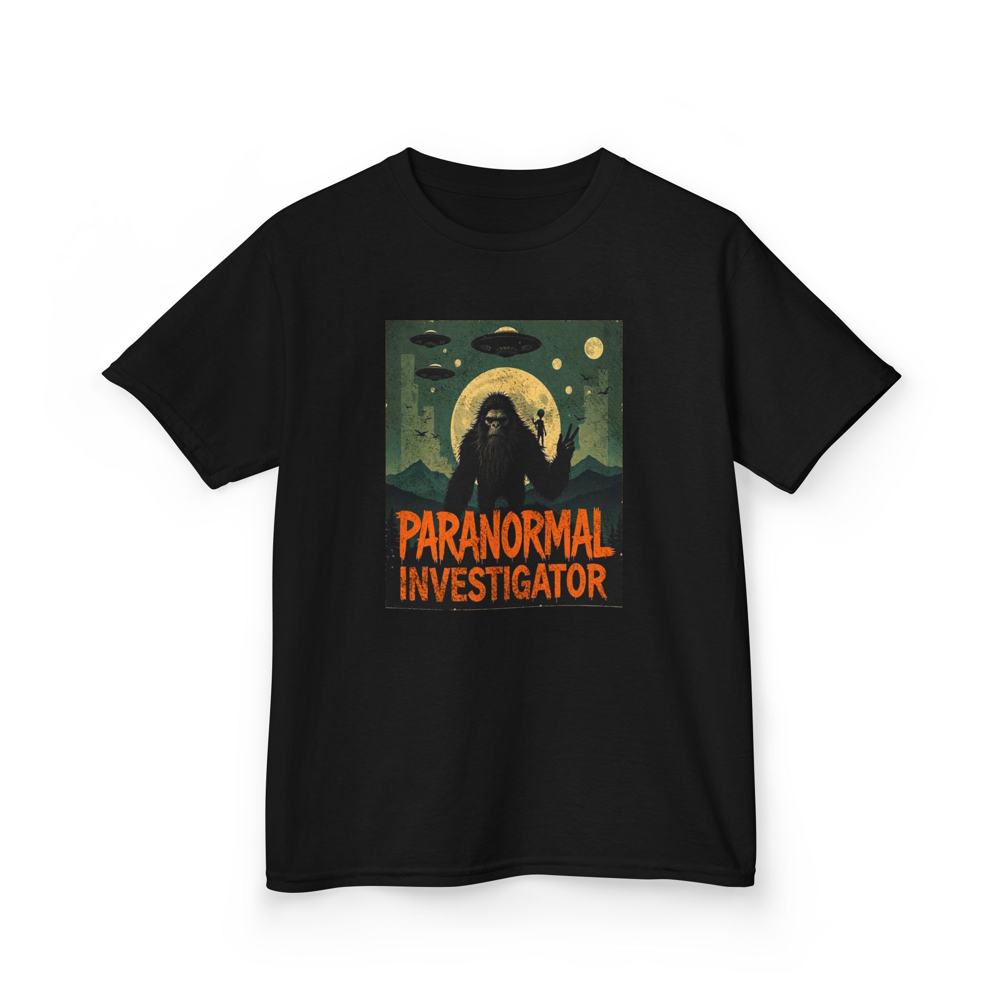 Paranormal Investigator Sasquatch Shirt - Young Believers Cryptid Tee - Image 4
