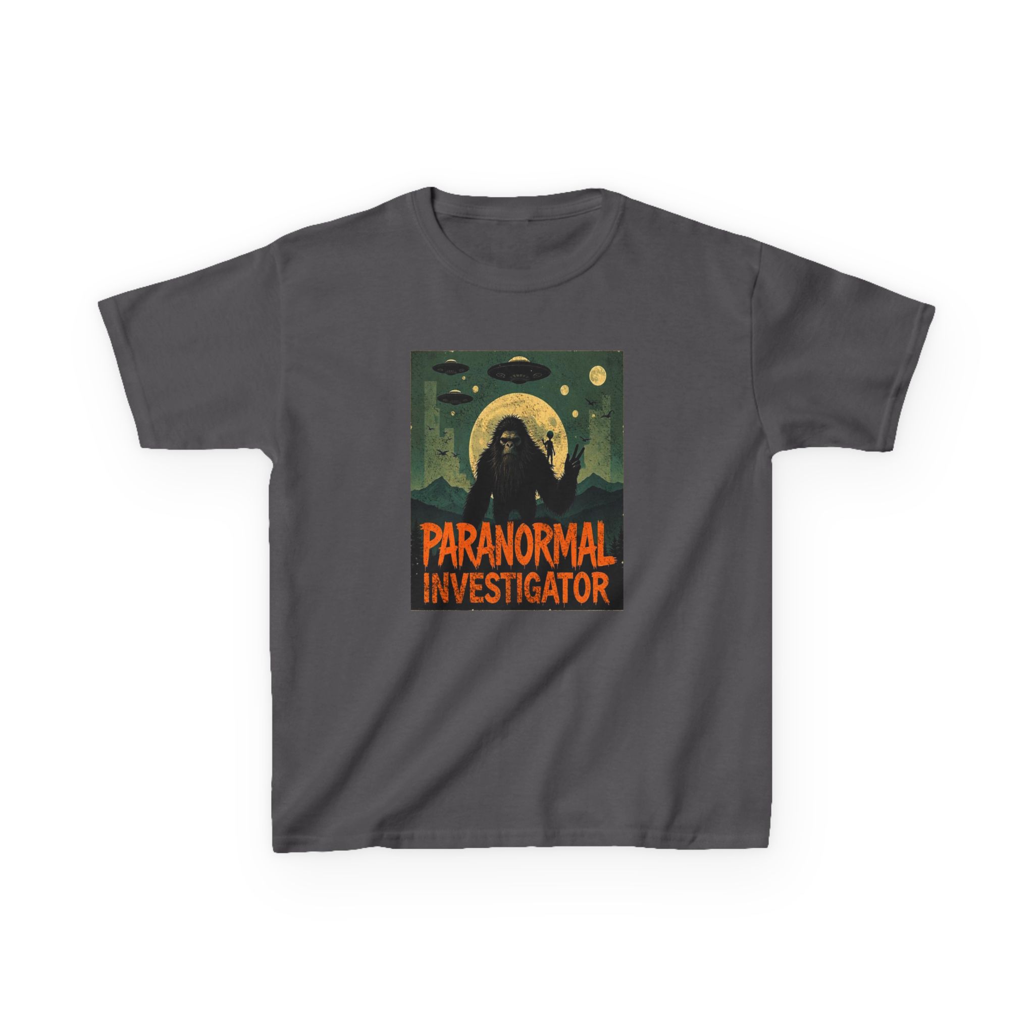 Paranormal Investigator Sasquatch Shirt - Young Believers Cryptid Tee - Image 24