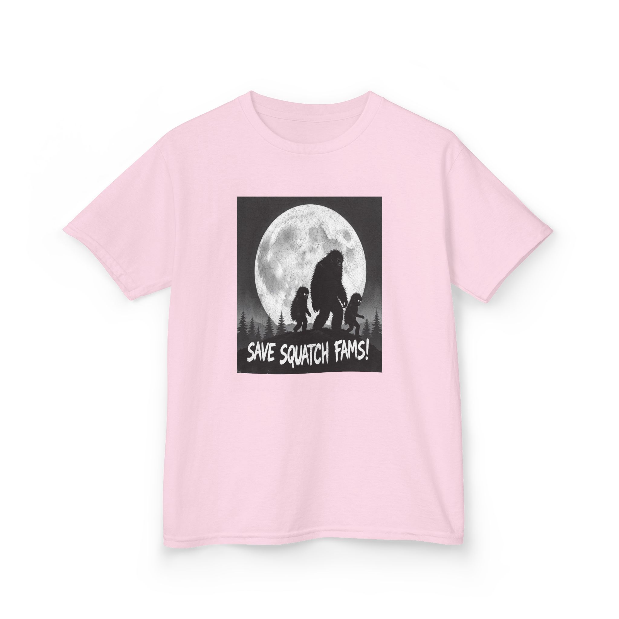 Kids "Save Squatch Fam" T-Shirt - Image 36
