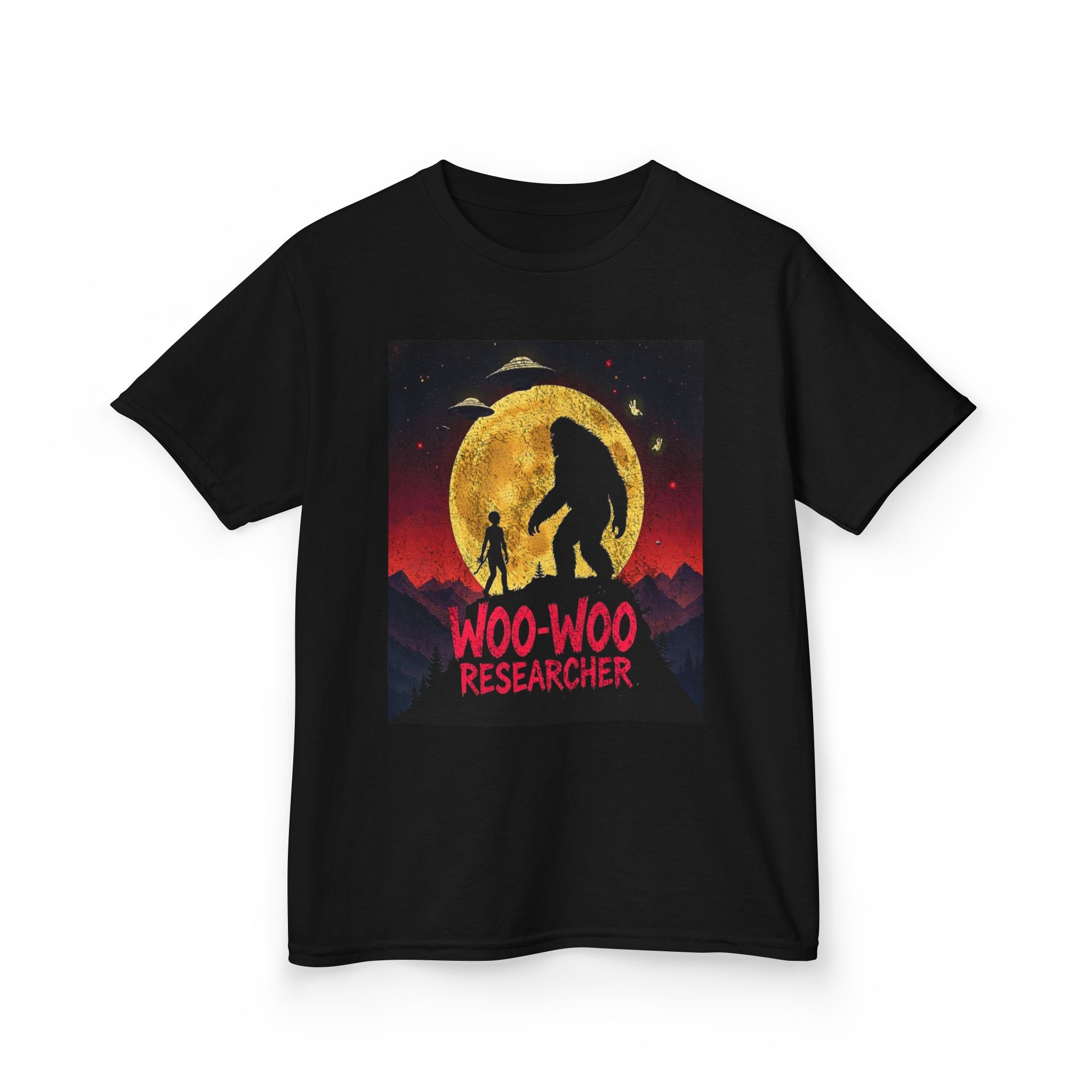 Woo-Woo Researcher Kids T-Shirt - Image 4