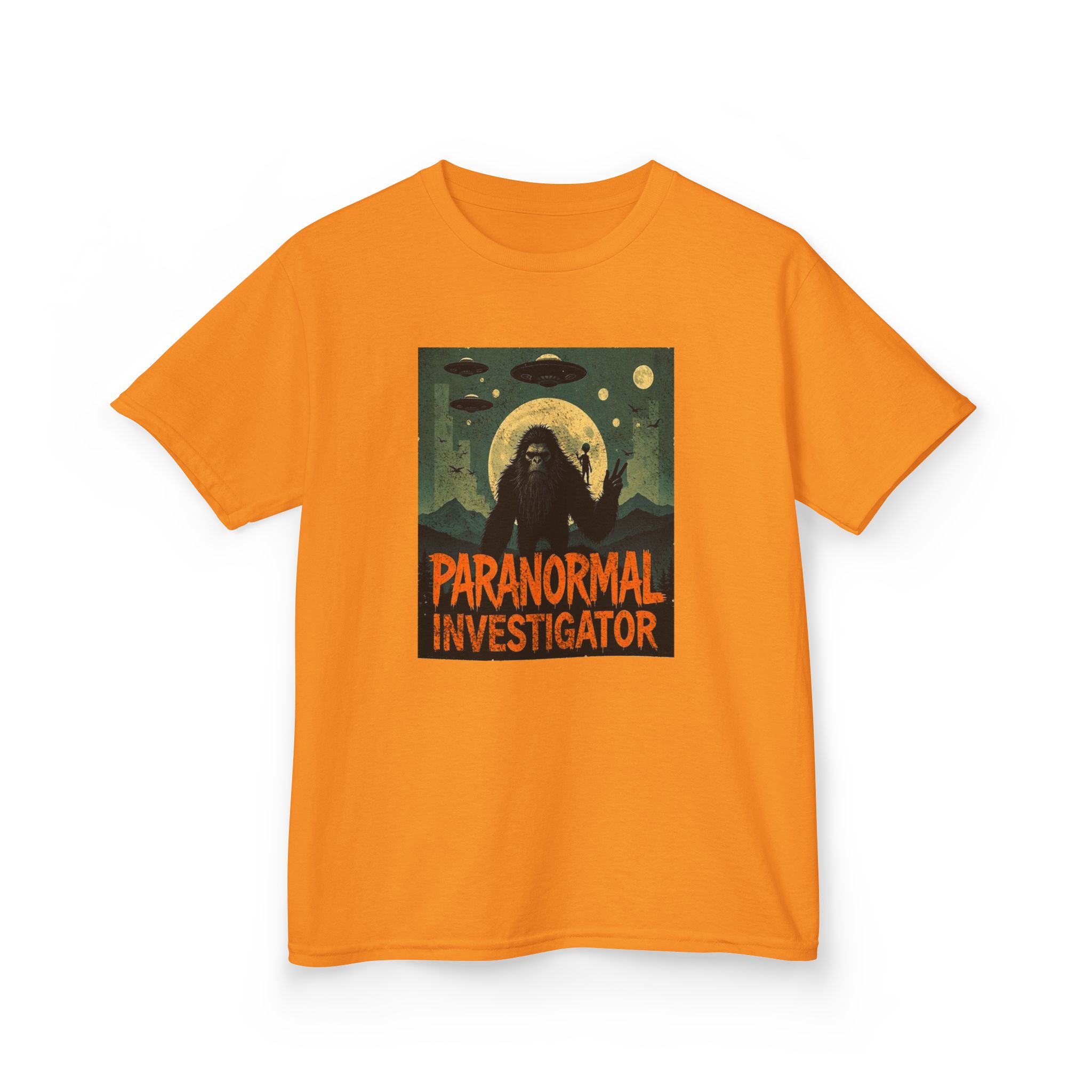 Paranormal Investigator Sasquatch Shirt - Young Believers Cryptid Tee - Image 10