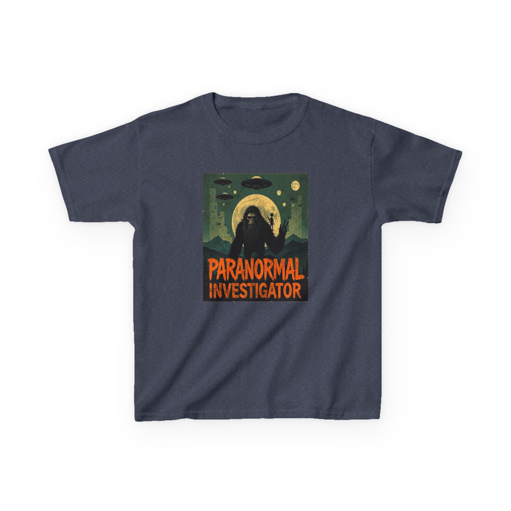 Paranormal Investigator Sasquatch Shirt - Young Believers Cryptid Tee - Image 30