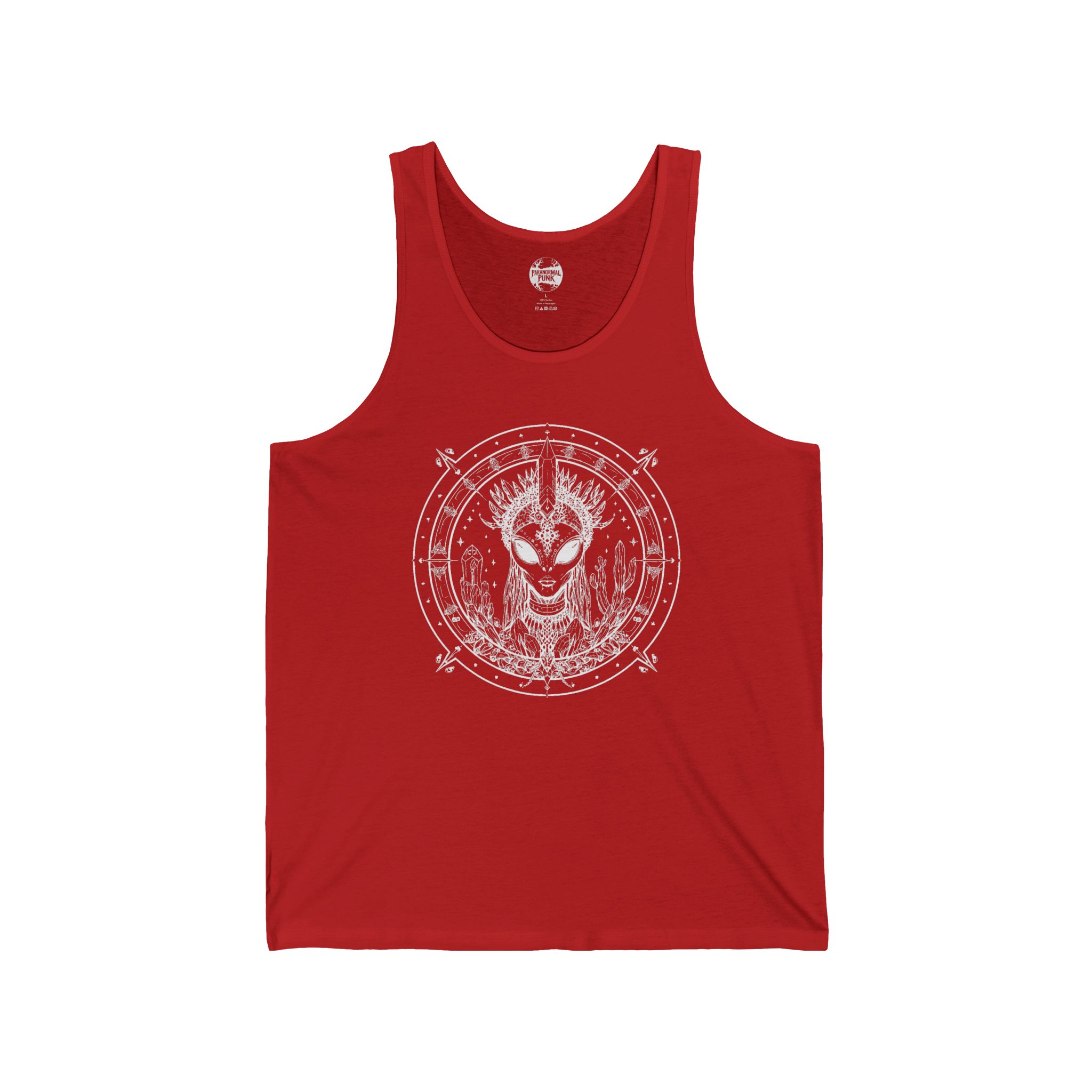 Alien Priestess Unisex Jersey Tank - Image 6