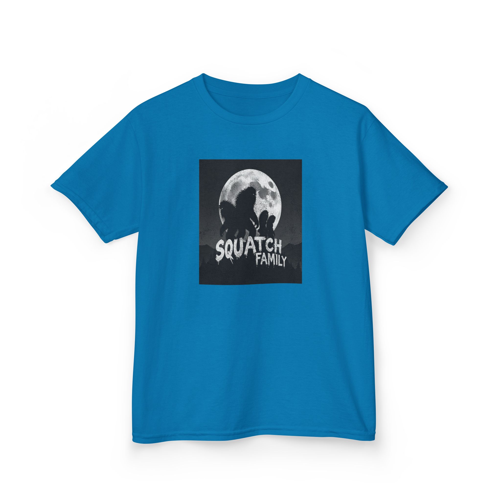 Squatch Family Kids Tee — Bigfoot Lover Kids T-Shirt - Image 20