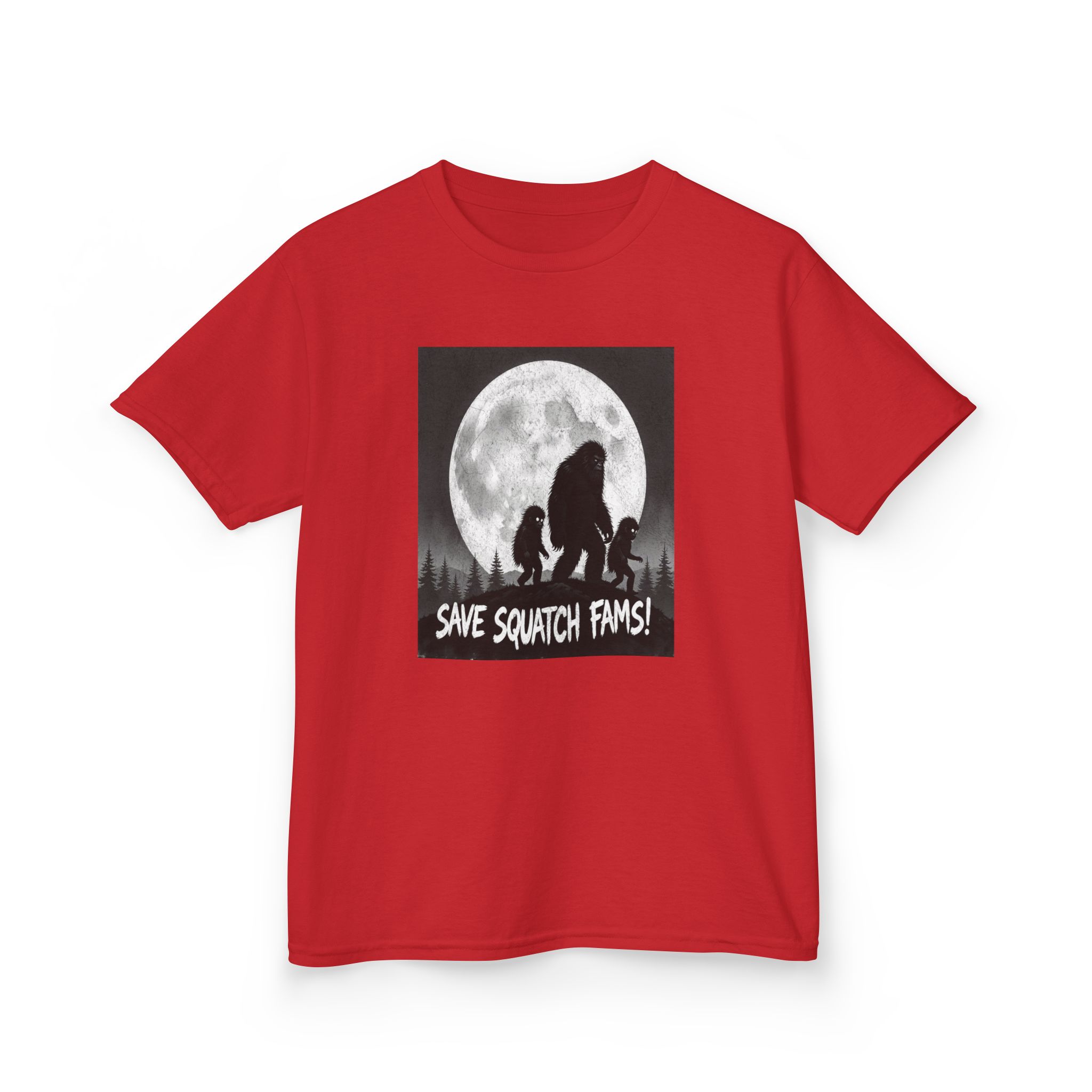 Kids "Save Squatch Fam" T-Shirt - Image 39