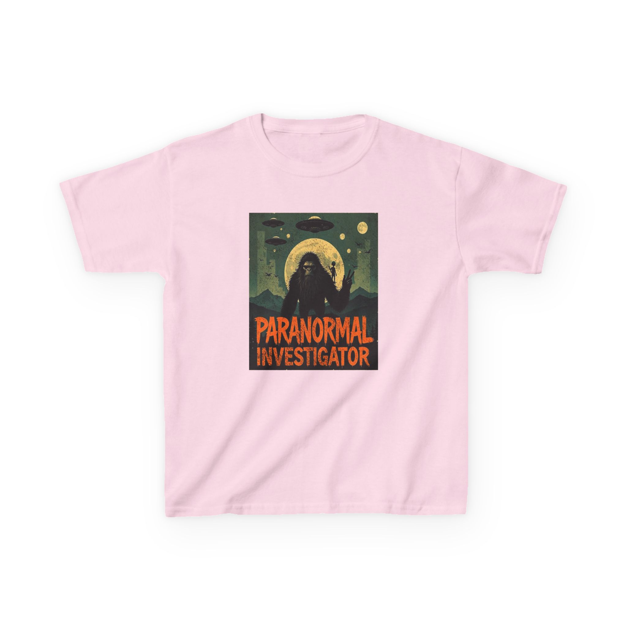 Paranormal Investigator Sasquatch Shirt - Young Believers Cryptid Tee - Image 34