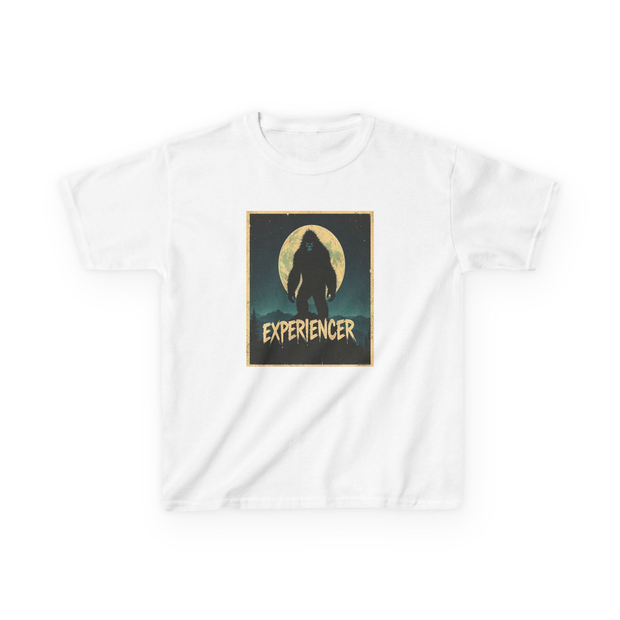 Midnight Mountain Mystery Kid's Heavy T-Shirt