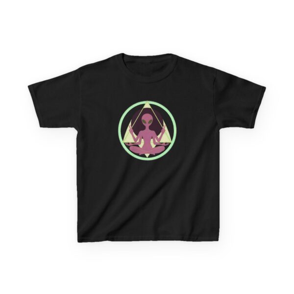 Alien Peace Kids T-Shirt — Cute Space Graphic Tee for Boys & Girls