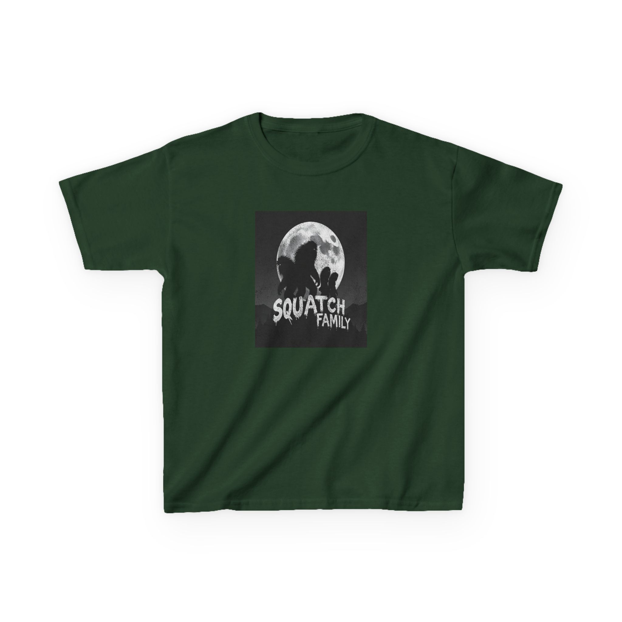 Squatch Family Kids Tee — Bigfoot Lover Kids T-Shirt - Image 11
