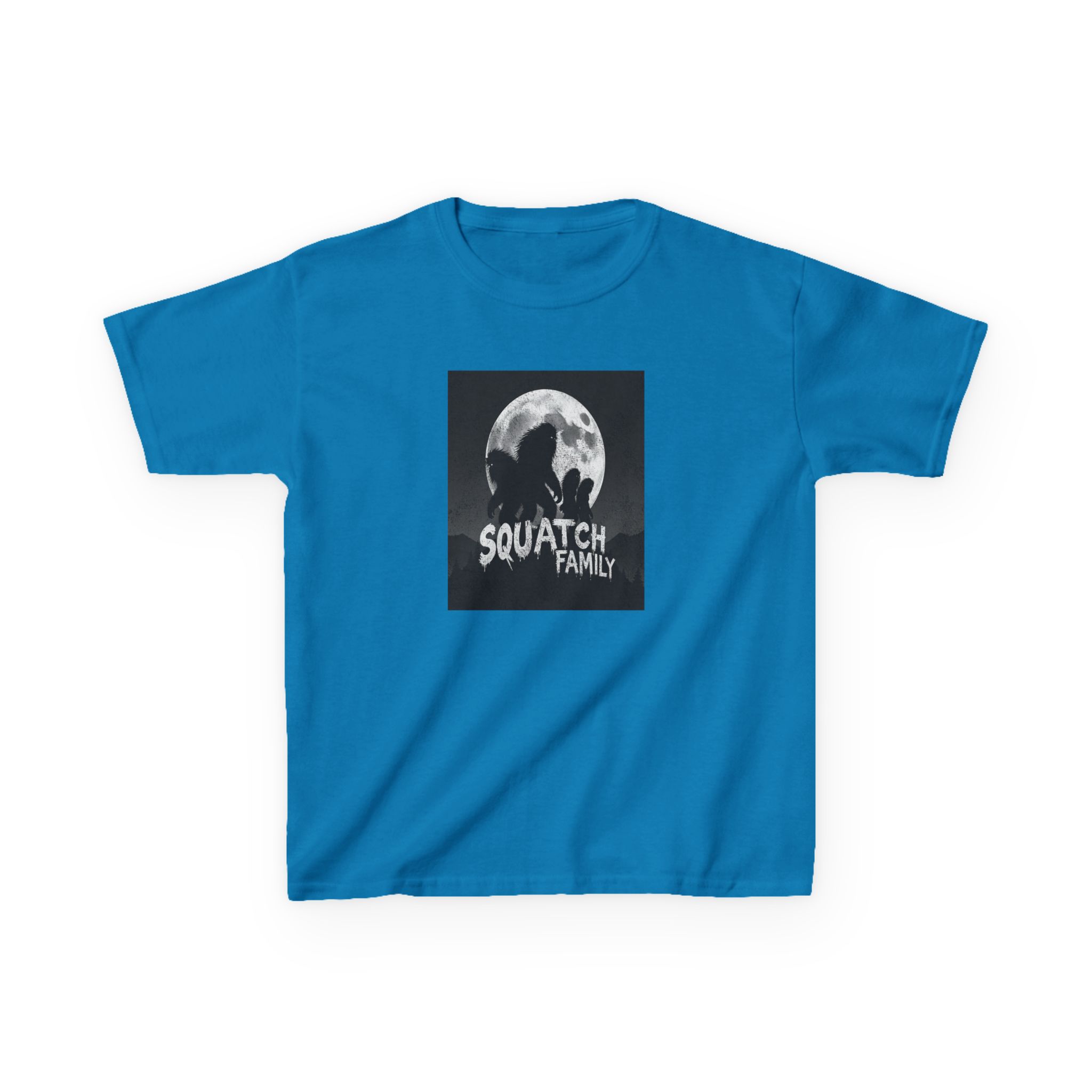 Squatch Family Kids Tee — Bigfoot Lover Kids T-Shirt - Image 19