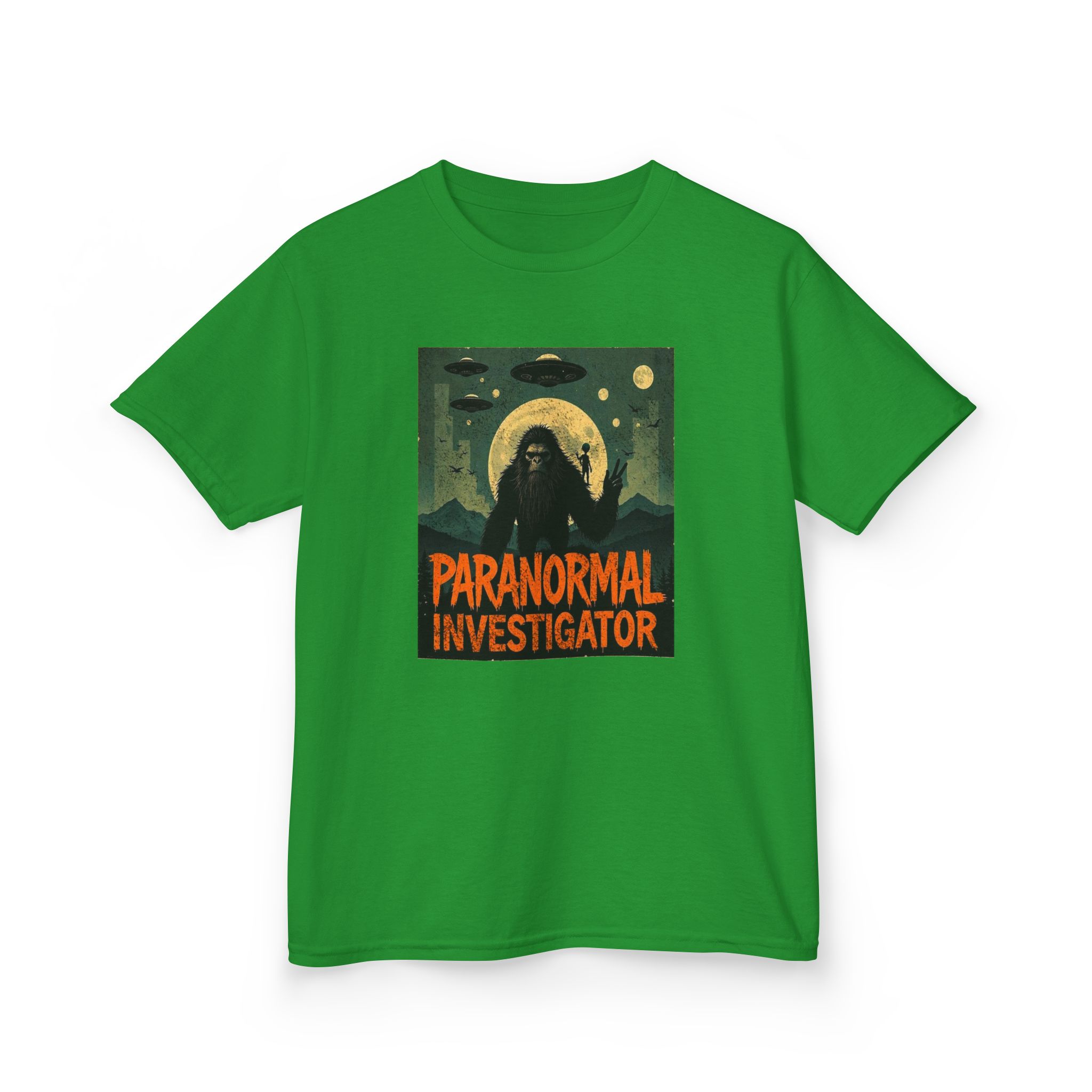 Paranormal Investigator Sasquatch Shirt - Young Believers Cryptid Tee - Image 17