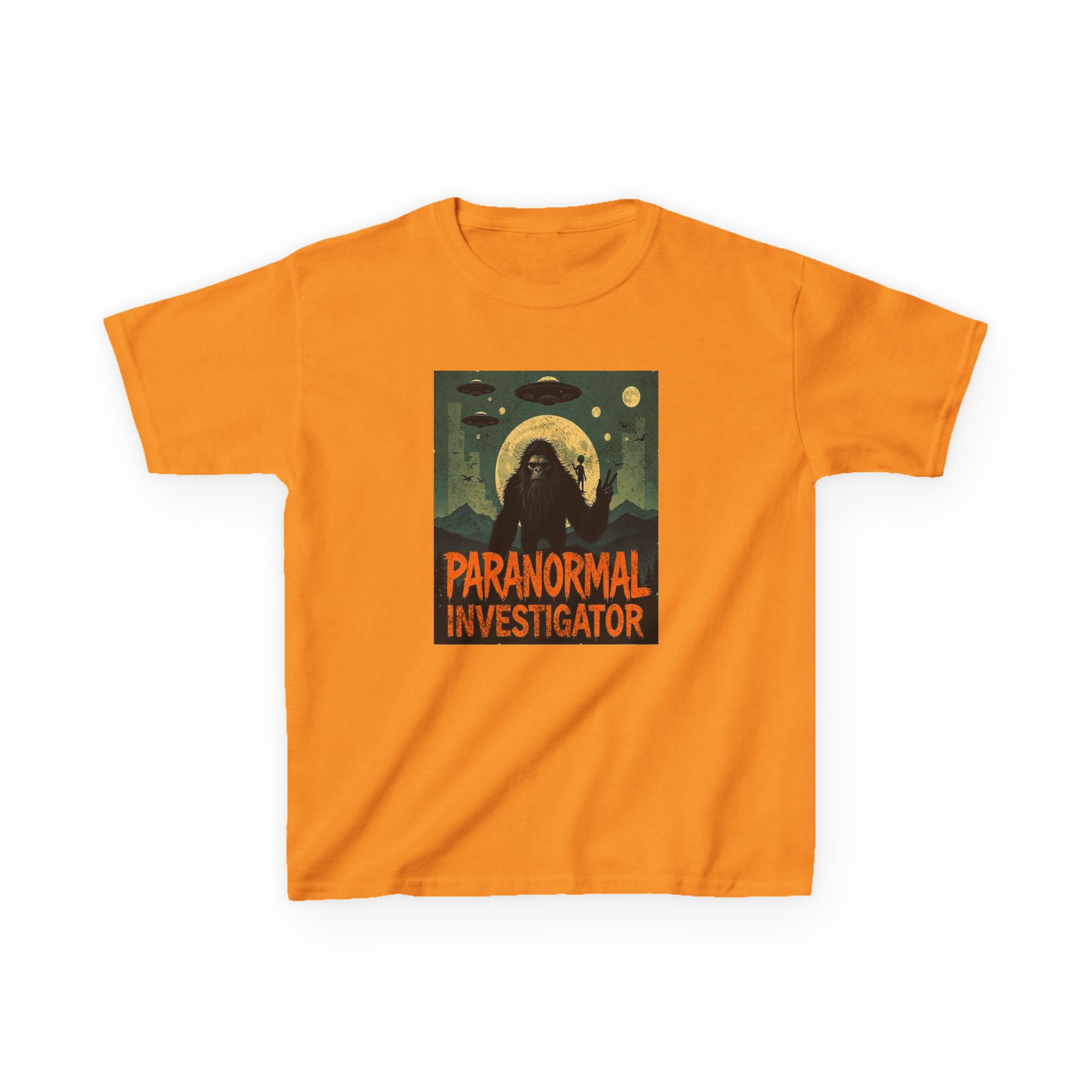 Paranormal Investigator Sasquatch Shirt - Young Believers Cryptid Tee - Image 9