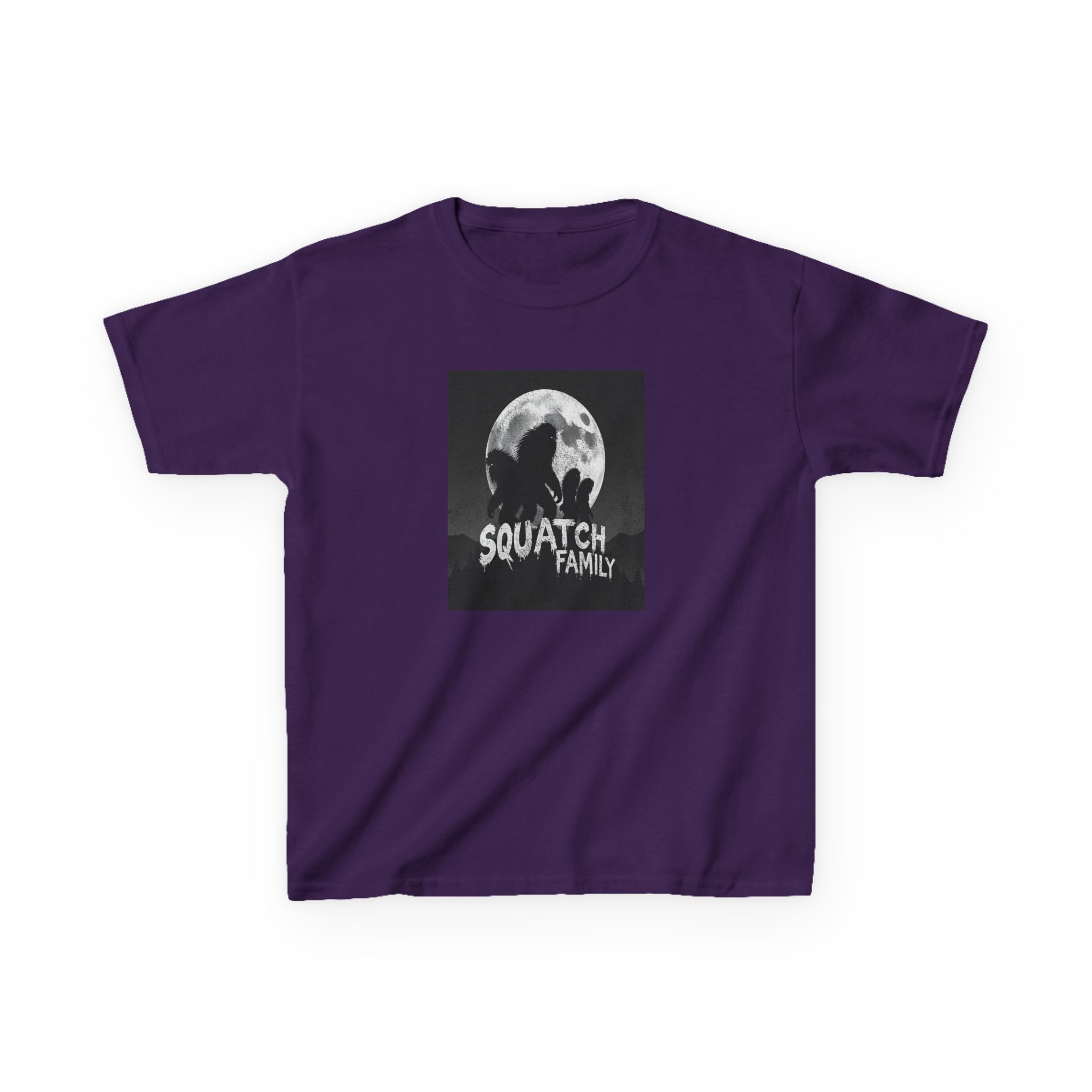 Squatch Family Kids Tee — Bigfoot Lover Kids T-Shirt - Image 29