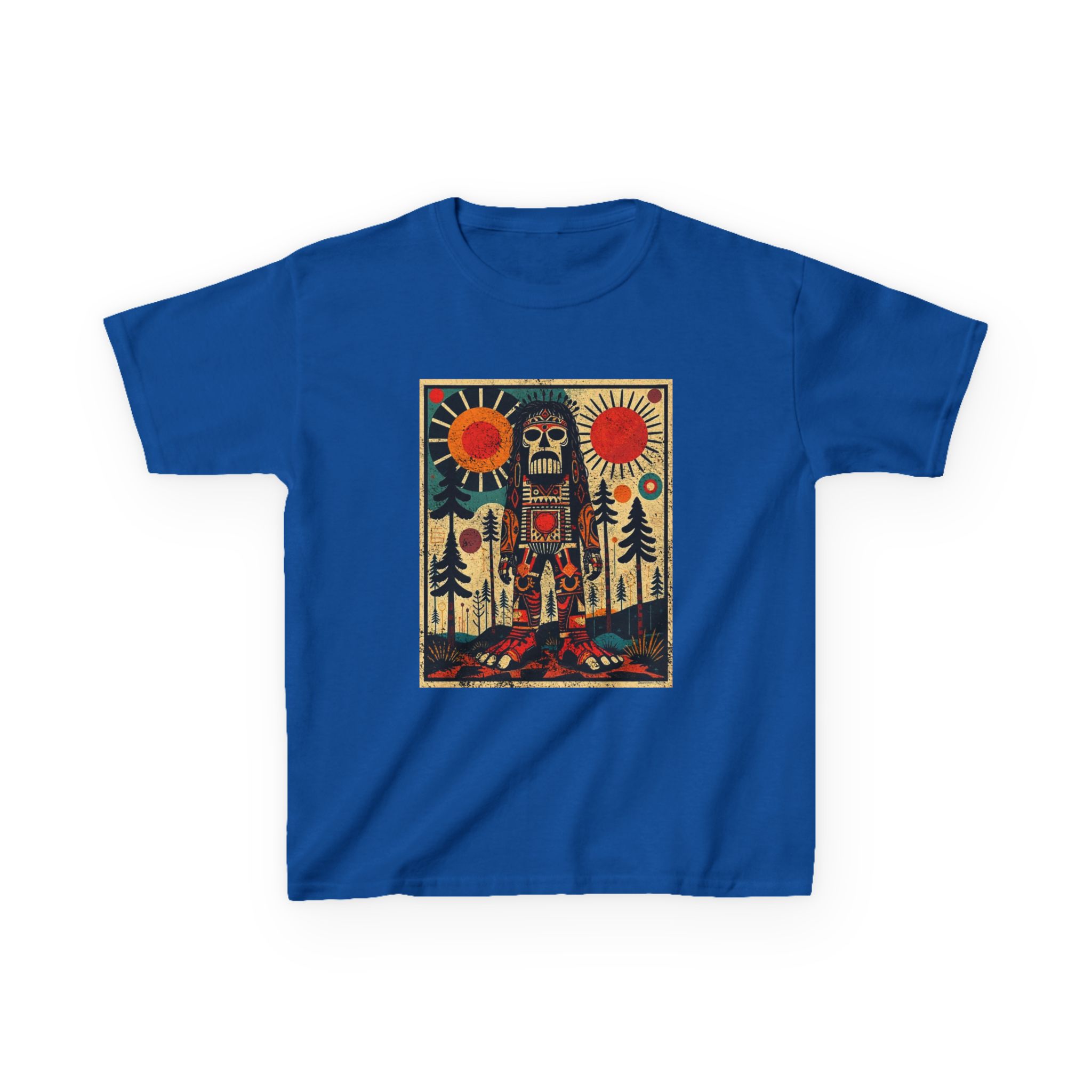Spirit Guardian Kid's Heavy T-Shirt - Image 17