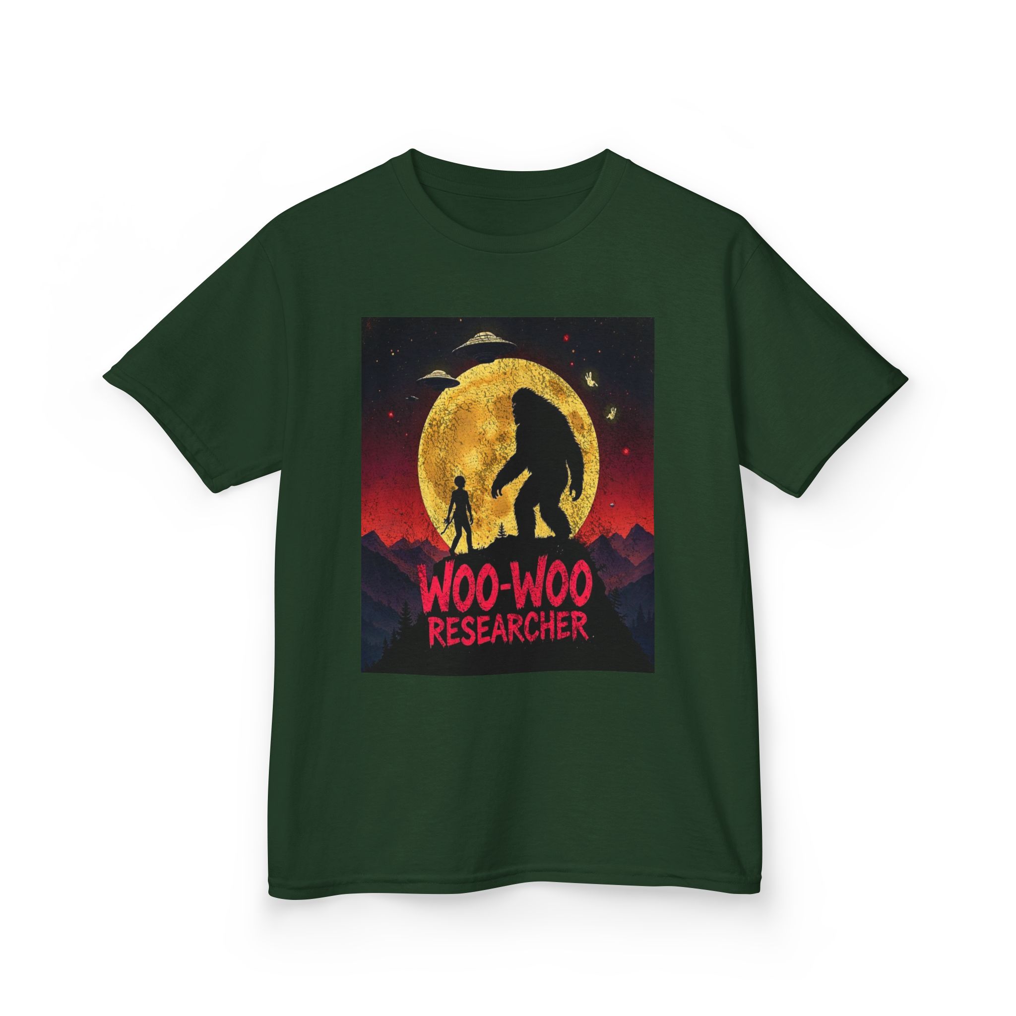 Woo-Woo Researcher Kids T-Shirt - Image 12