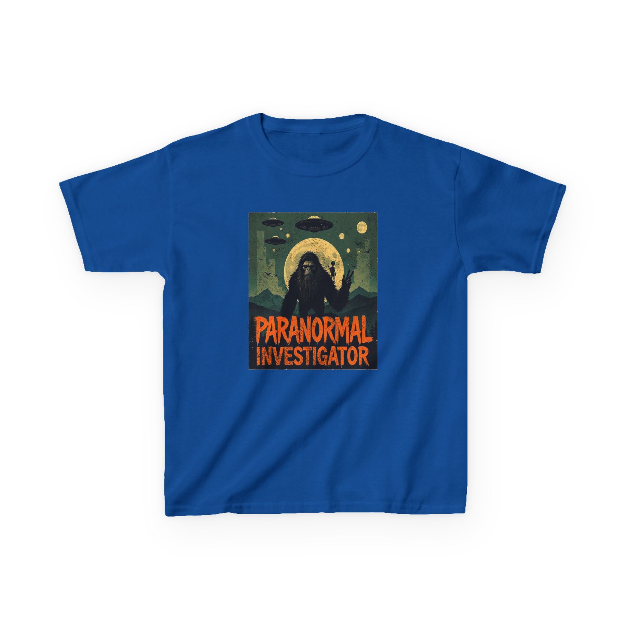 Paranormal Investigator Sasquatch Shirt - Young Believers Cryptid Tee - Image 26