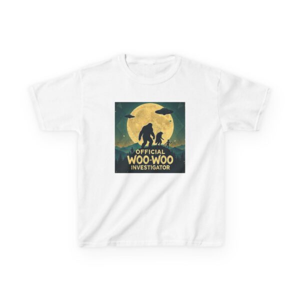 Official Woo-Woo Investigator Shirt - Retro UFO and Bigfoot Cryptid Tee